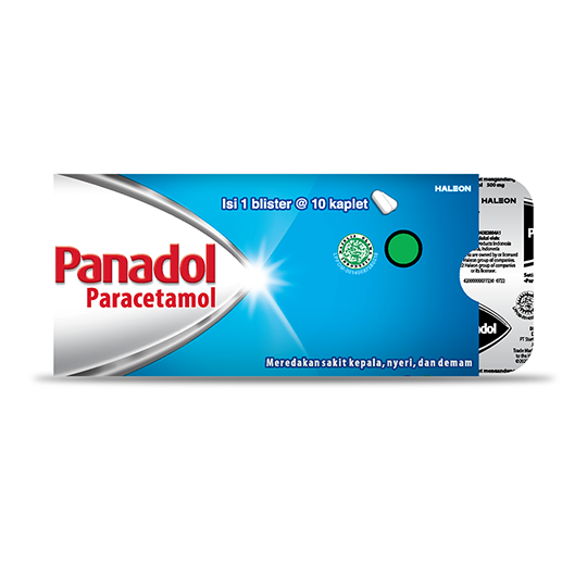 Panadol Biru 500 mg 10 Kaplet